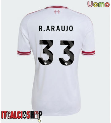 Liverpool Ronald Araujo #33 Seconda Maglia 2026-27 Manica Corta